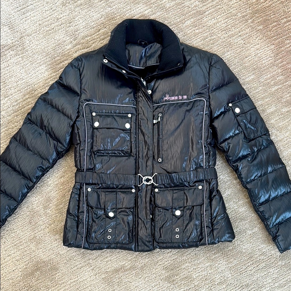 Free 2B Black Puffer Coat